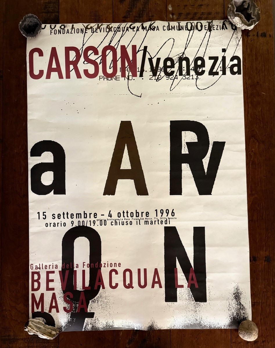 Vintage David Carson Graphic Design show poster - 1996 | eBay