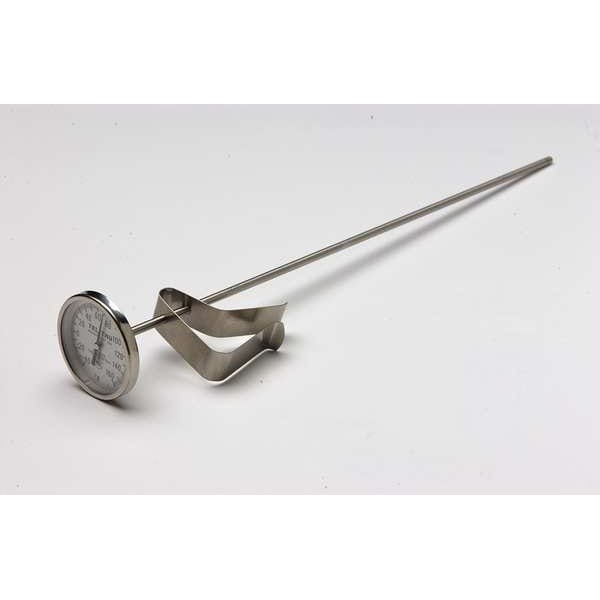 Tel-Tru 3Jpe5 5" Stem Analog Dial Pocket Thermometer, -40 Degrees To 160