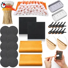 Leinuosen 228 Pcs Trade Card Flattening Kit, Card Cleaning Kit for TCG Collector