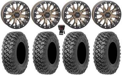 System 3 SB-4 14'' Wheels Bronze (6+1) 30'' Alpha Tires Pioneer 1000 / Talon