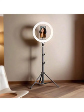 12-Inch Ring Light Tripod USB Remote Ring Selfie Light with Tripod Illuminate Yo