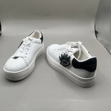 Kurt Geiger London Laney Eye kids Sneakers white size 31/13m