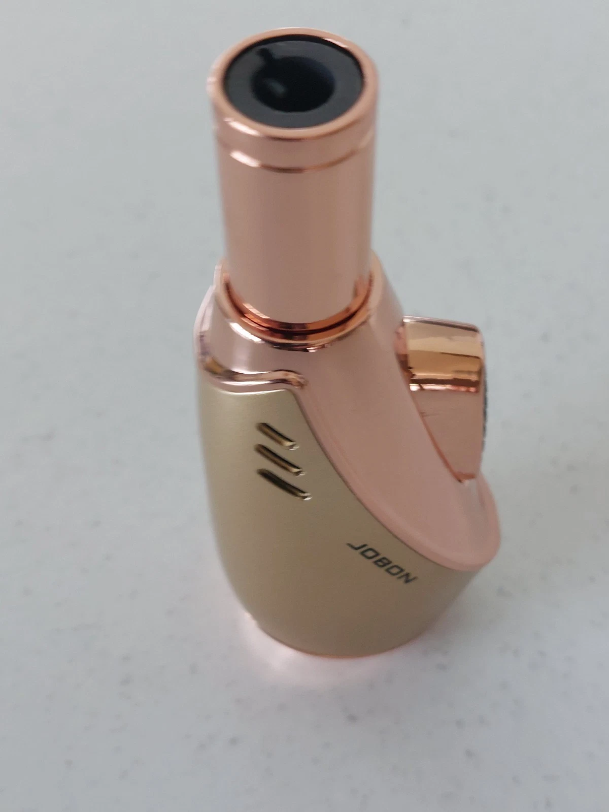 JOBON Torch Jet Lighter Windproof Refillable Gold Multiple uses culinary, weldi - Picture 1 of 3
