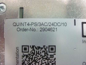 QUINT4-PS/3AC/24DC/10  2904621  PHOENIX CONTACT
