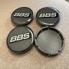 Bbs Lm090 Rs771 56mm Logos Emblem Set Of 4 56.24.012 Grey
