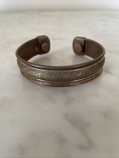 Tibetan Handcrafted Brass Copper Healing Bracelet
