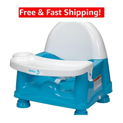Easy Care Adjustable Booster Seat in Atlantis - Perfect for Messy Mealtimes