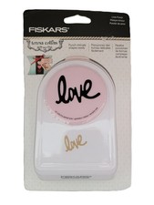 Teresa Collins Fiskars Love Paper Punch Large 1.9" Scrapbooking Cards Crafts New