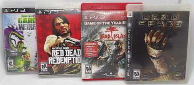PS3 Shooting/Action Game Bundle of 4: Dead Space, Dead Island, etc...