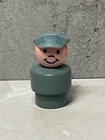 Vintage Fisher Price Little People (wood) - Mailman