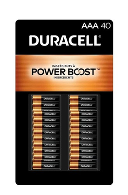 #ad Duracell AAA Alkaline Batteries 40 Pack Power Boost Long Lasting Battery $33.24