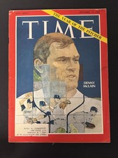 SEPTEMBER 13, 1968 TIME MAGAZINE - DENNY MCLAIN - DETROIT TIGERS