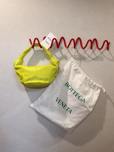 Bottega Veneta Double Knot Top Handle Mini Bag New Unused Kiwi