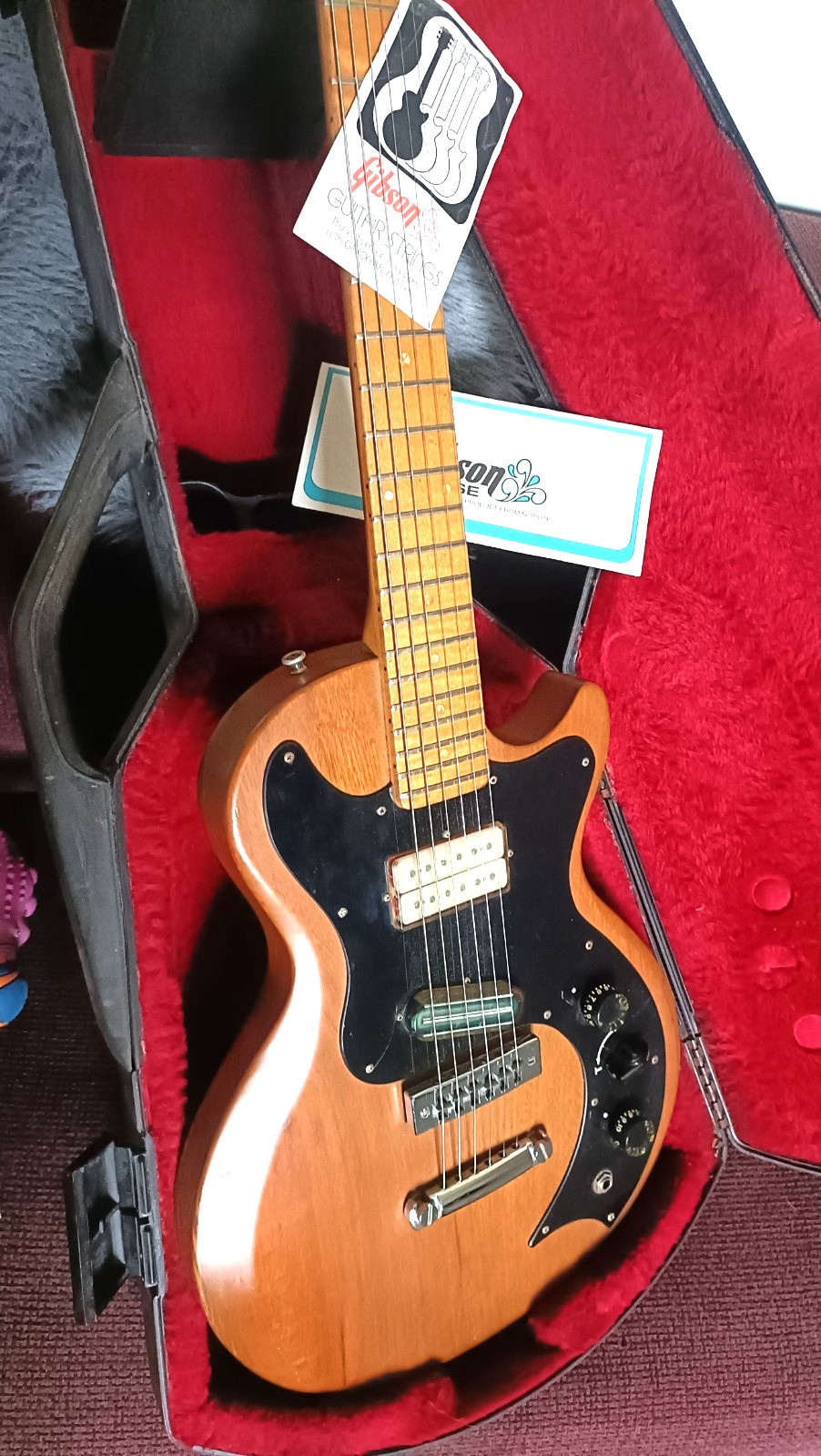 Gibson USA 1978 Marauder Tags & OHSC CLEAN Lovely player in full working order