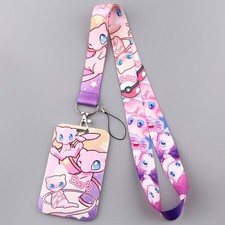 Mew Pokemon Lanyard ID Holder - Fast Shipping High Quality  
