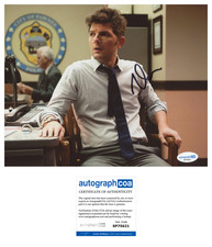 Adam Scott ‘Parks And Recreation’ Signed 8x10 Photo ‘Ben Wyatt’ ACOA