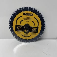 (J) DeWalt - DWA171424  7-1/4" x 24T Framing Circular Saw Blade