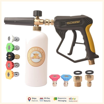 #ad Pressure Washer Accessory Set with Adjustable Nozzles and Quick Connect Adapter $57.99