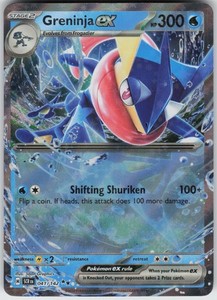 greninja ex pokemon card value Greninja ex Promo SV: Scarlet & Violet Promo Cards 054 NM