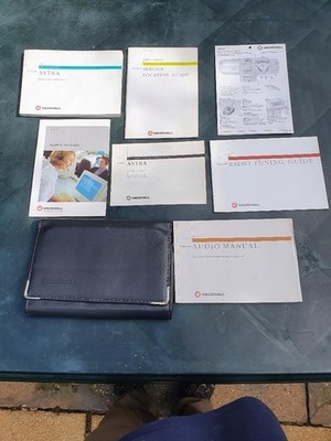 VAUXHALL ASTRA G, MARK 4 KOMPLETTES BESITZERHANDBUCH LITERATURPAKET 1998-2007