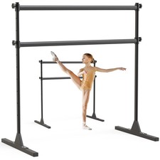 Height Adjustable Ballet Barre Freestanding Ballet Bar Heavy Duty Dance Bar S...