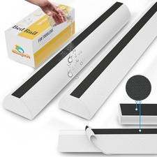 2 Sleepah Bed Rail for Toddlers Memory Foam Bed Bumper Guard w Dual Non-Slip Pad