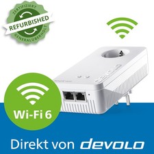 devolo Magic 2 WiFi 6 next Powerline 3000 Mbps Mesh WLAN Verstärker 1x Adapter