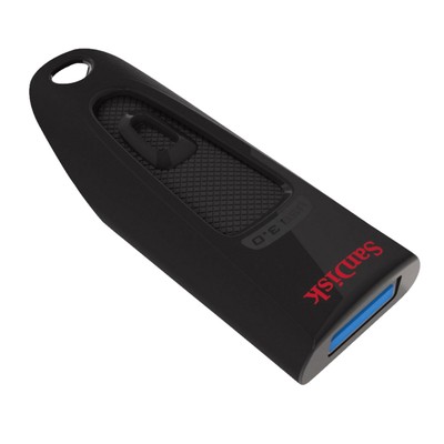 SANDISK Cruzer Ultra USB-Stick, 16 GB, 100 MB/s, Schwarz