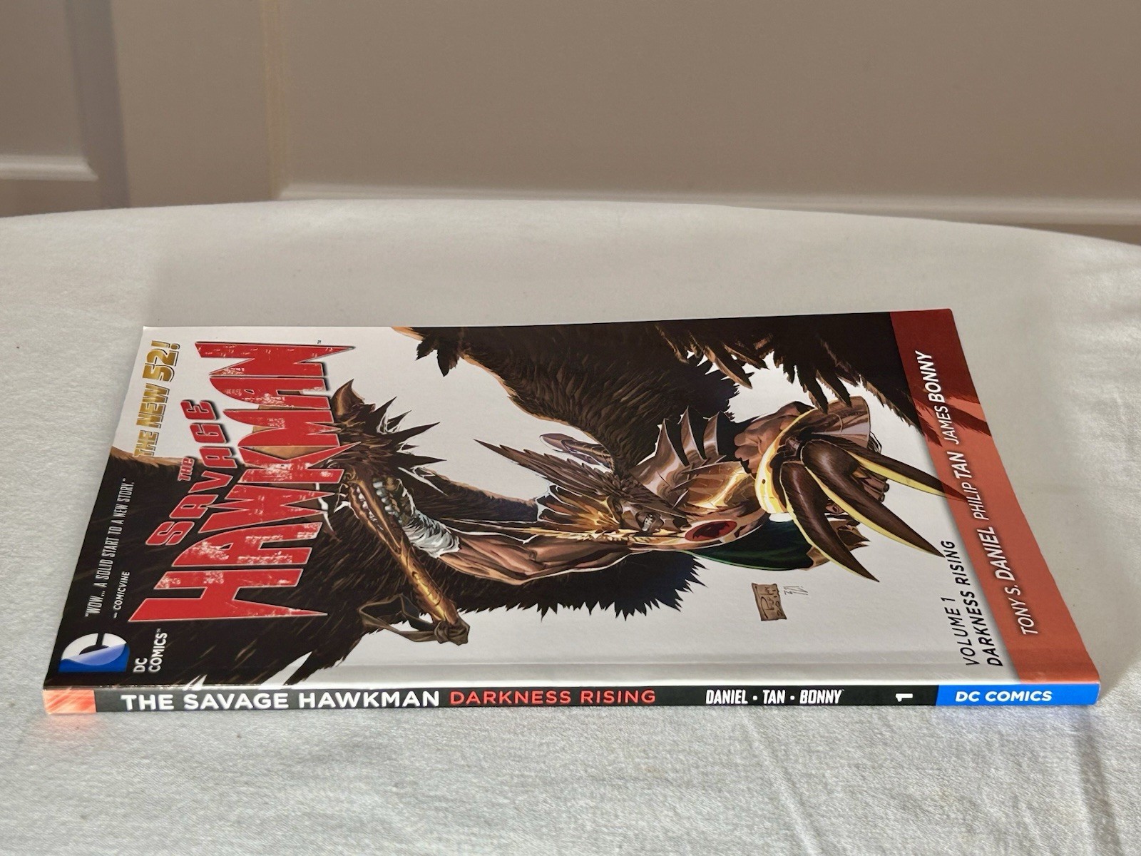 THE SAVAGE HAWKMAN VOL. 1: DARKNESS RISING~1st Print~Tony S. Daniel~New 52~NEW