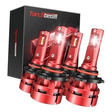 2025 Upgrade 9005/HB3 9006/HB4 Bulbs, 90000LM 6500K Cool 9005 9006 Cool White