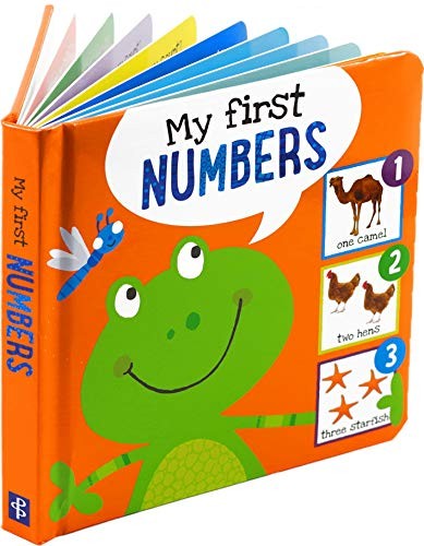 My First NUMBERS Board Book (Padded Cover!) - Peter Pauper Press
