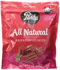 All Natural Raspberry Licorice, 7 Oz.