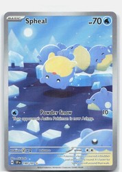 Spheal 199/191 Illustration Rare Surging Sparks