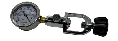 Scuba Tank Pressure Check Gauge with Stainless Liquid Filled Gauge