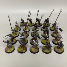 24 URUK-HAI WARRIORS LORD OF THE RINGS MIDDLE-EARTH SBG GAMES WORKSHOP EVIL LOTR
