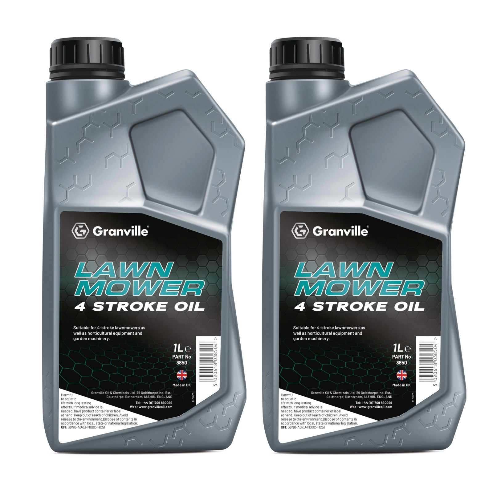 x2 4 Stroke Lawn Mower Oil 1L Engine Oil Petrol Garden Machinery SAE 30