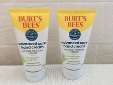 2 x Burt's Bees Advanced Care Handcreme - Sensitive Dry Skin Repair - 70,8g - Neu