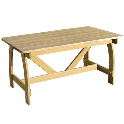 vidaXL Gartentisch 150 x 74 x 75 cm Imprägniertes Kiefernholz NEU