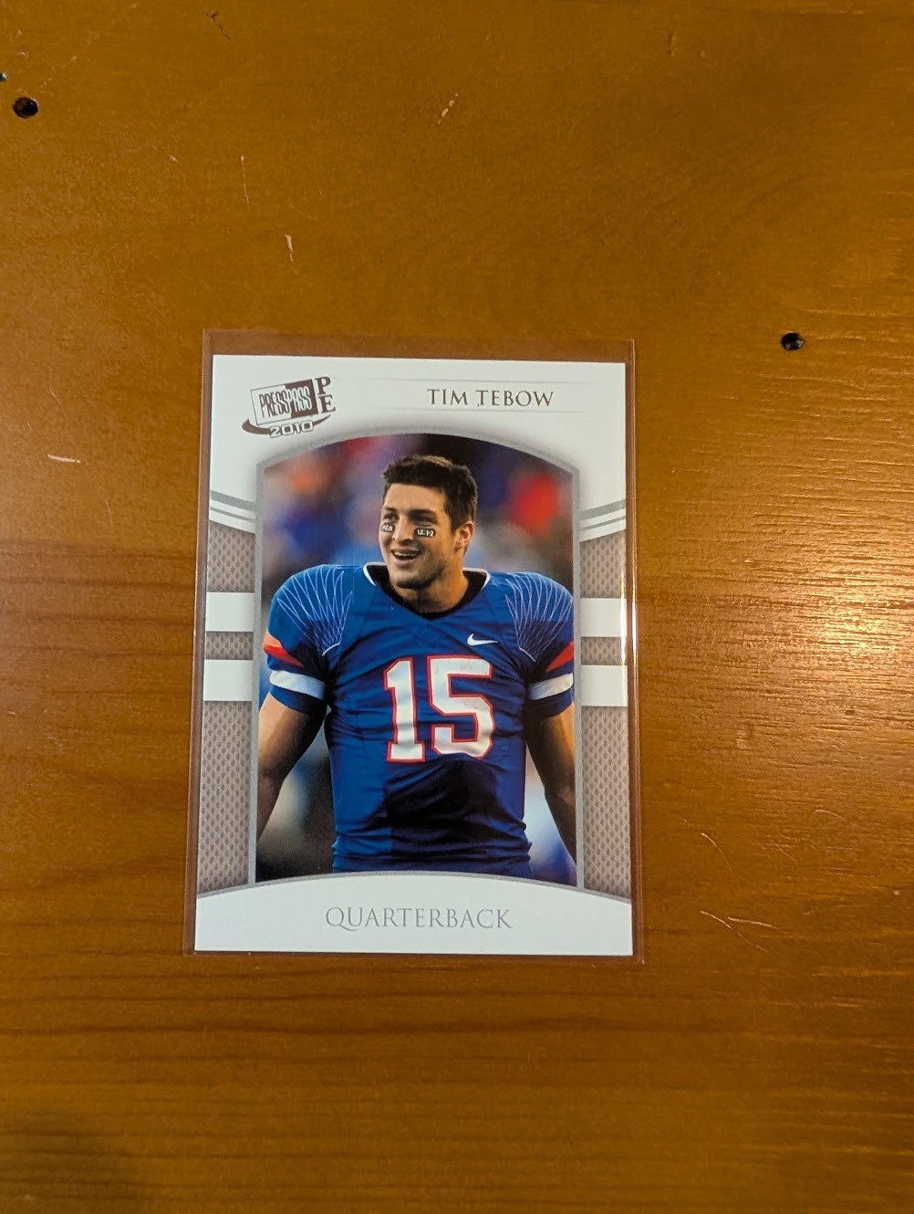 2010 Press Pass PE Football Tim Tebow #45
