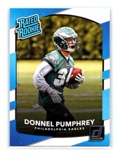 2017 Donruss Football #312 Donnel Pumphrey Rated Rookie Philadelphia Eagles