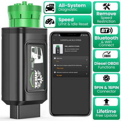 ANCEL HD200 Heavy Duty Truck Diagnostic All System Scan Tool Speed Limit Reset