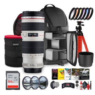 Canon EF 70-200mm f/4L USM Lens | Lightweight L-Series Telephoto Zoom for Canon