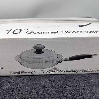 ロイヤルクイーンフライパン 10-Inch Gourmet Skillet Royal Prestige 10in Gourmet Skillet With Cover | eBay