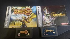 Golden Sun and Golden Sun The Lost Age GBA Nintendo Game Boy Advance Set RPG