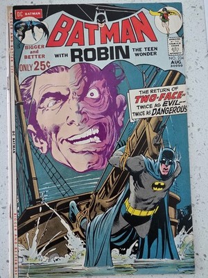 DC Comics Batman #234 Silver Age Bill Finger Batman Robin Two-Face