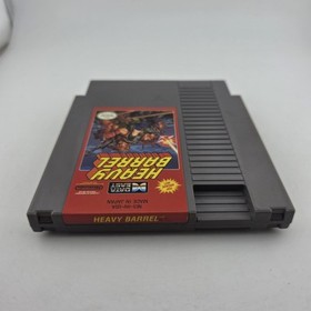 Heavy Barrel - Cartridge - Box - Nintendo Nes - Actually Tested - Cleaned
