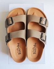 Sandalo Ciabatta Comodo Uomo Colore Fango 43 Made in Italy