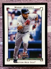 2002 Fleer Premium Manny Ramirez #50 Boston Red Sox