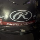Rawlings Black Full Face Batting Helmet w/ Face Guard 6 1/2-7 1/2 — photo 2