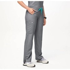 FIGS Kade Cargo Scrub Pants Size XXL In Graphite Gray